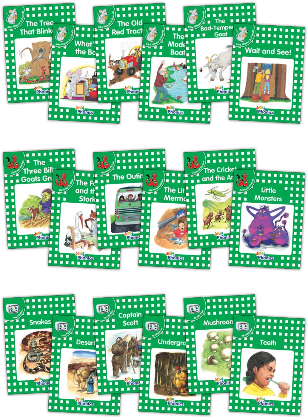 Level 3 Green Readers Complete Set