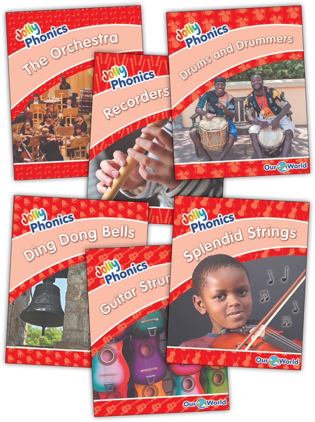 Our World Red Readers Complete Set