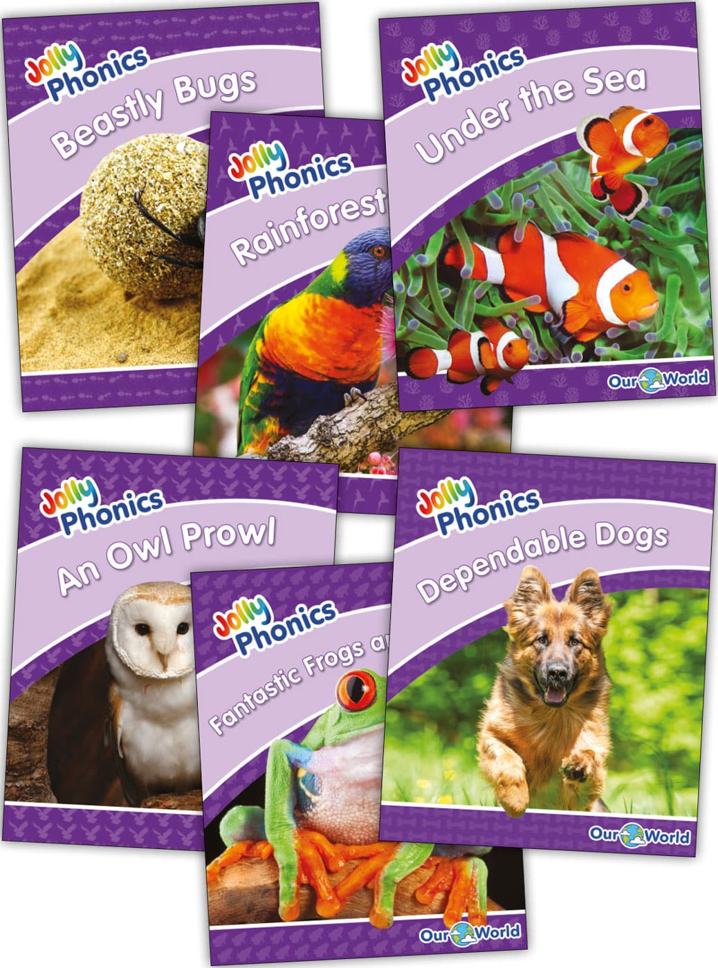 Our World Purple Readers Complete Set