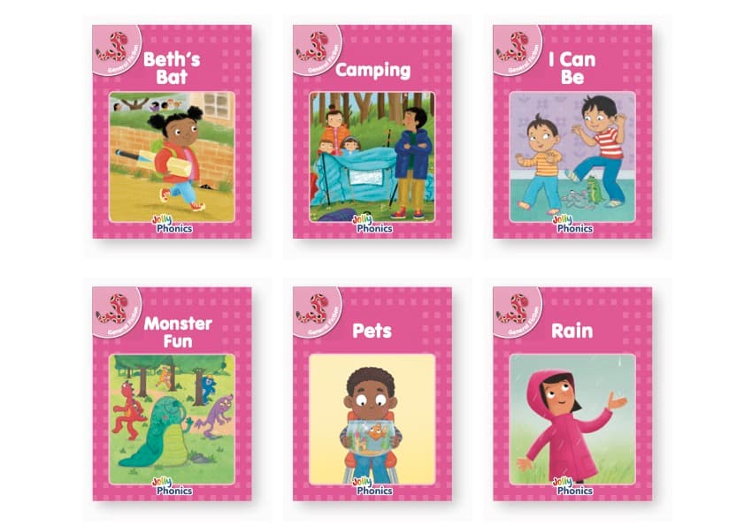 Level 0 General Fiction (Pack of 6) PINK