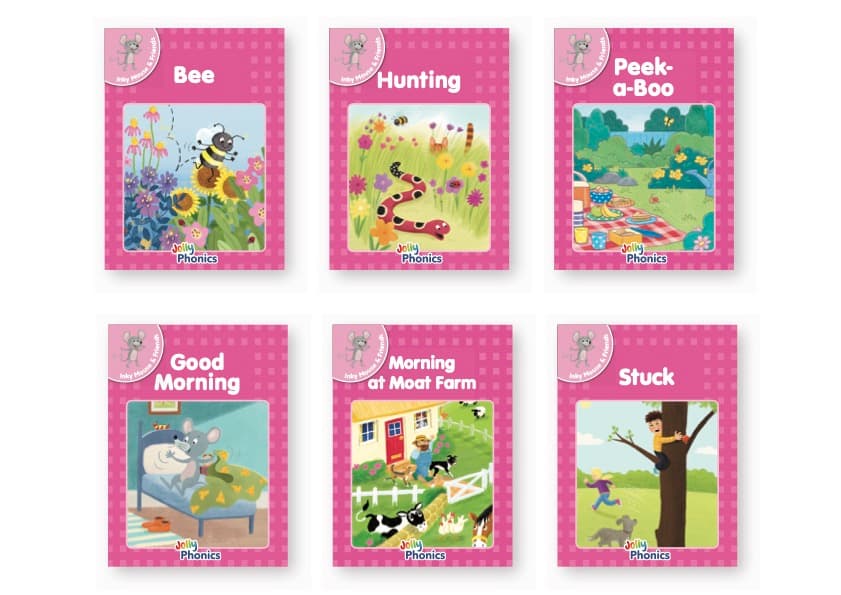 Level 0 Inky and Friends (Pack of 6) PINK