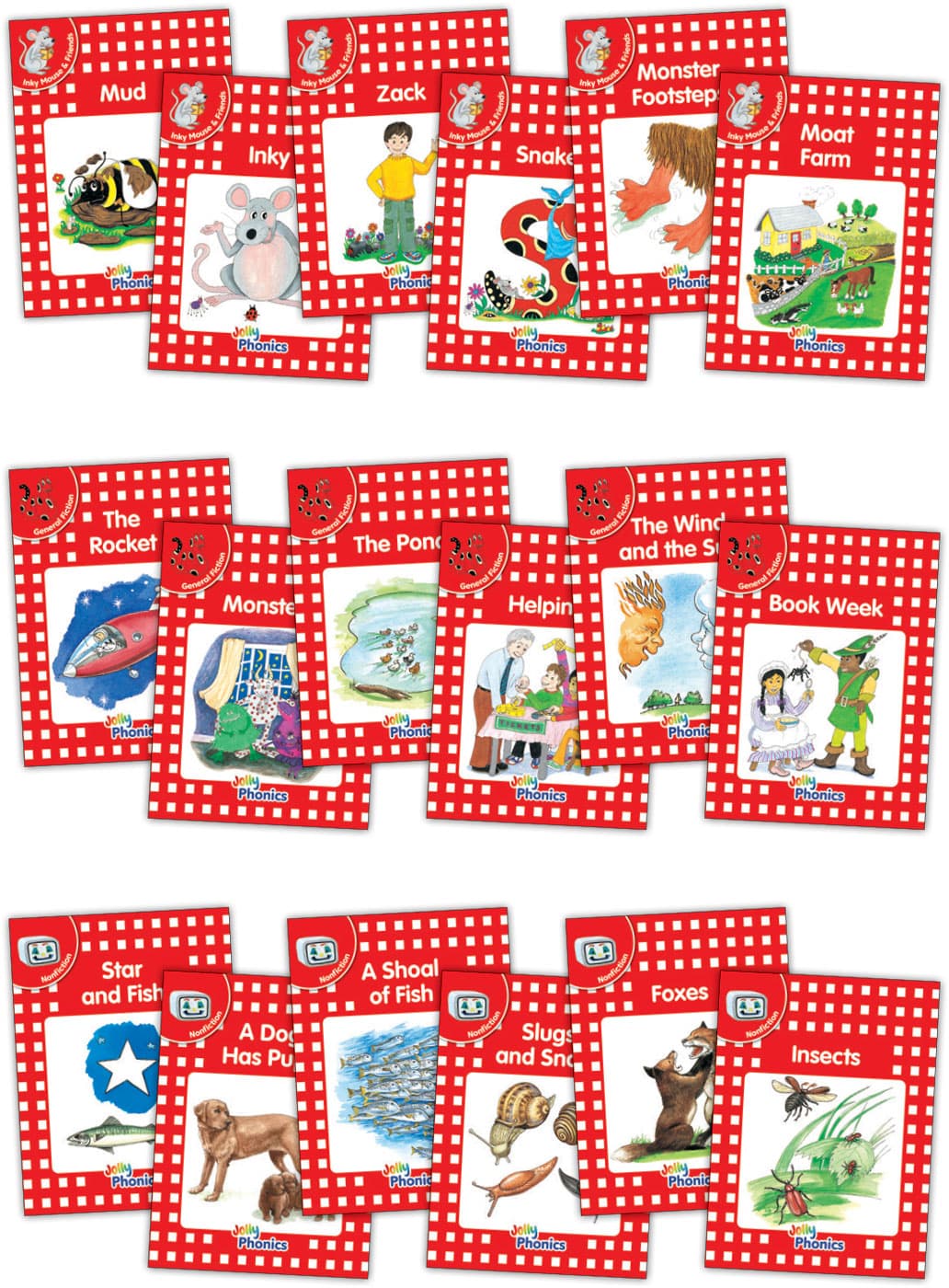 Level 1 Red Readers Complete Set (Pack of 18)