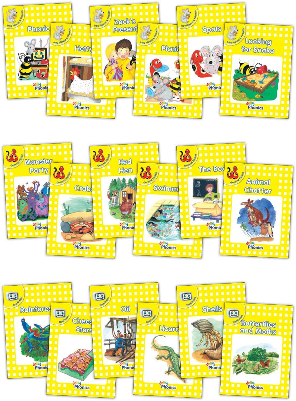 Level 2 Yellow Readers Complete Set
