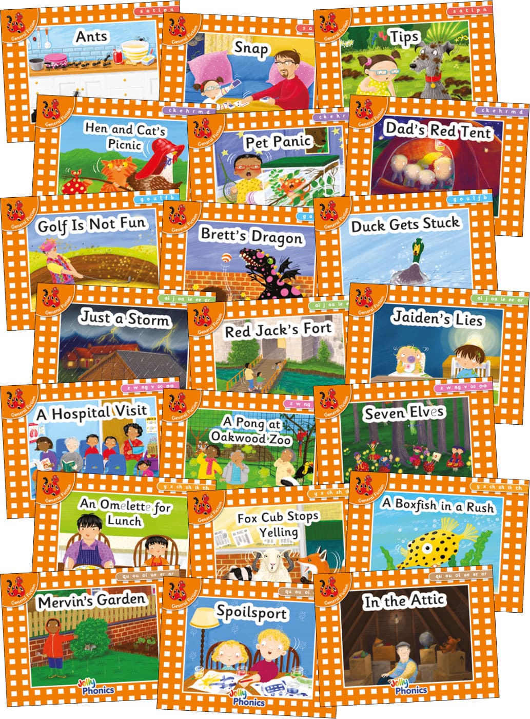 Orange Level Complete Set (Pack of 21)