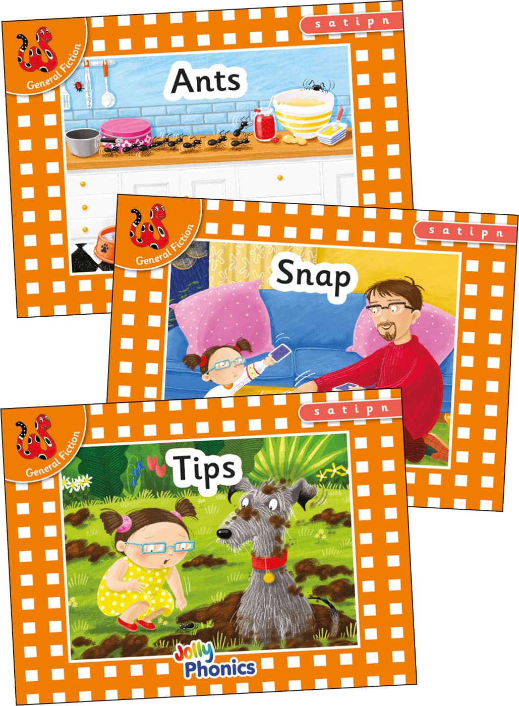 Orange Level Readers Set 1 (Pack of 3)