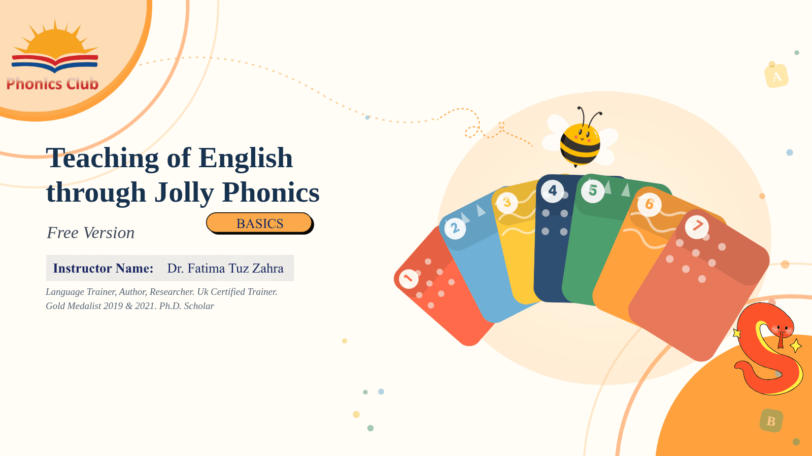 Teaching of English through Jolly Phonics - Free Version