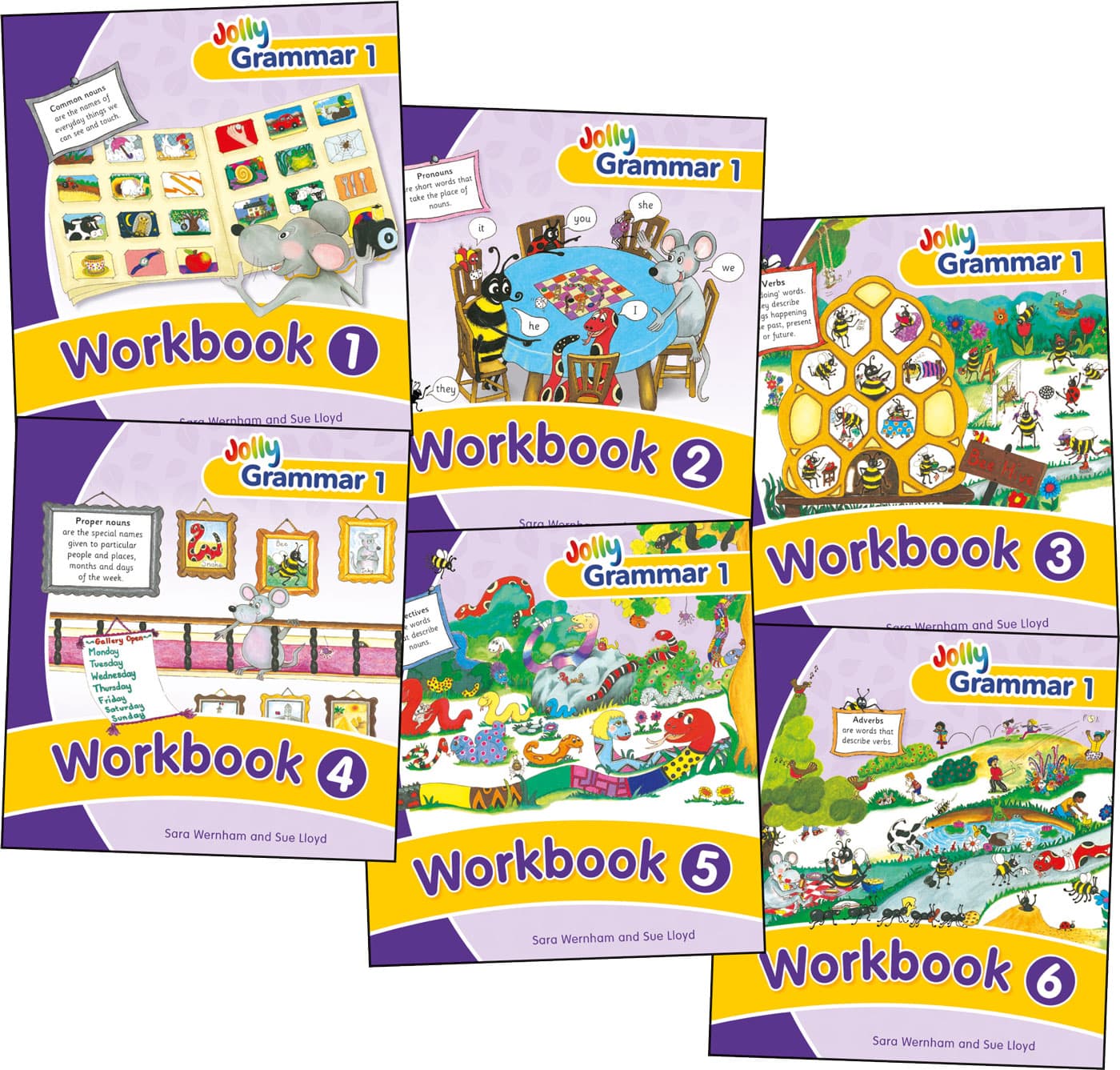 Grammar 1 Workbooks Set 1-6