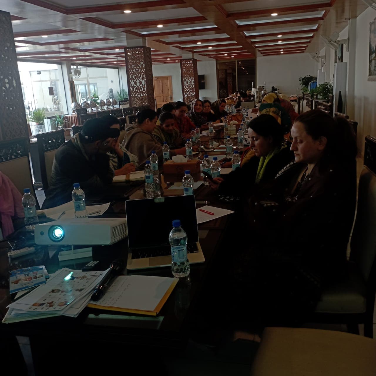 Gilgit and hunza training April 2025 pilot project event photograph 12