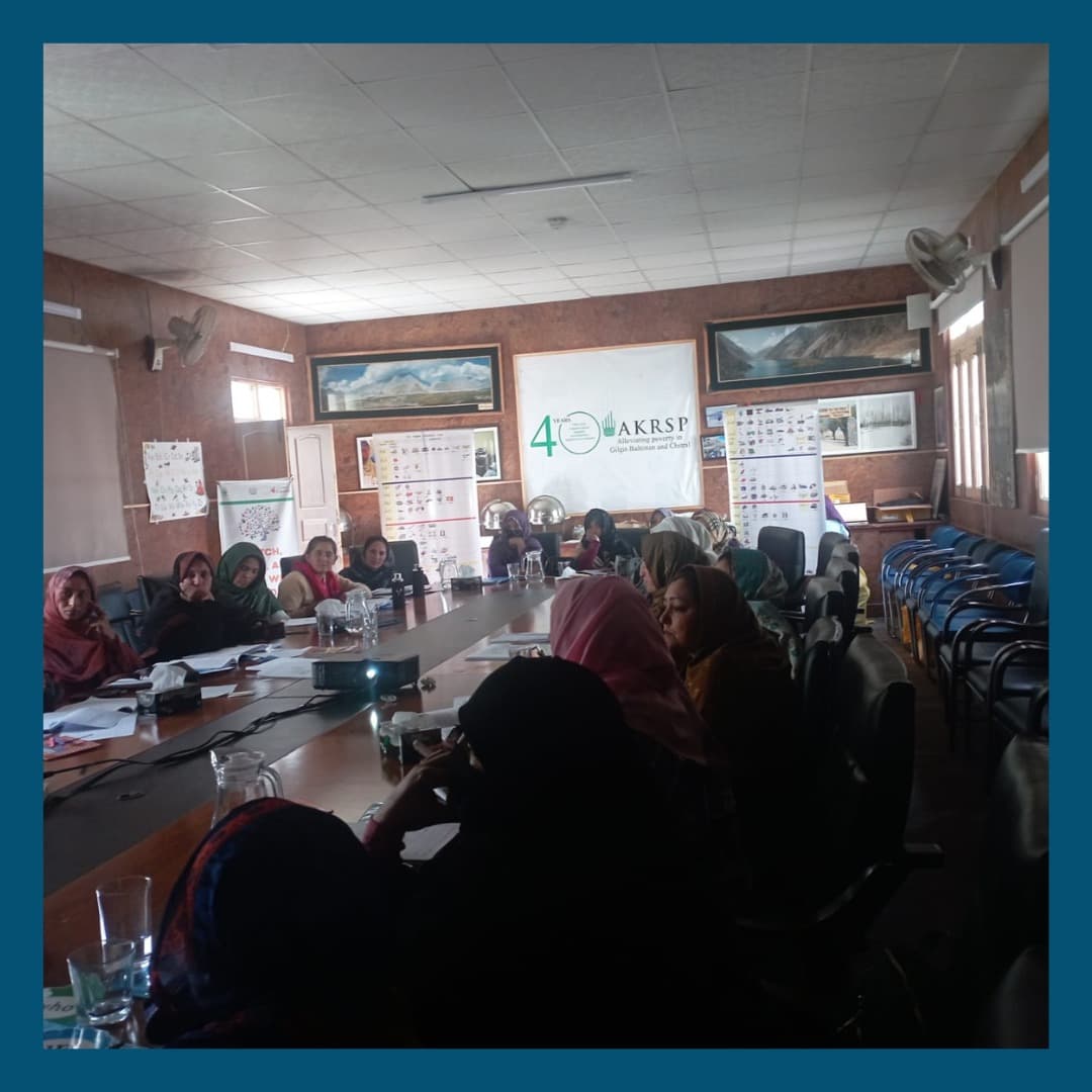 april 2025 7th and 8th skardu AKRSP training pilot project event photograph 1