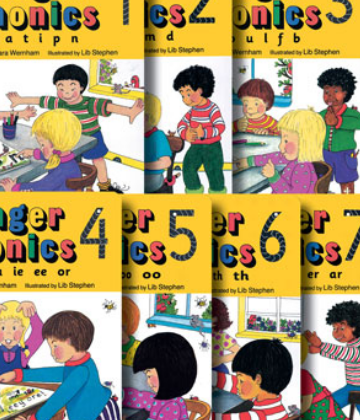 Finger Phonic Books (Hard Cover)